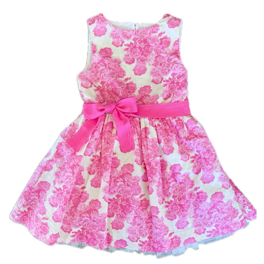 Crewcuts Pink Floral Dress